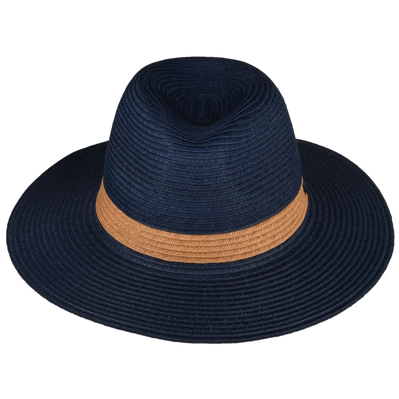 Chapeau Fedora Été Dora bleu marine JOULES