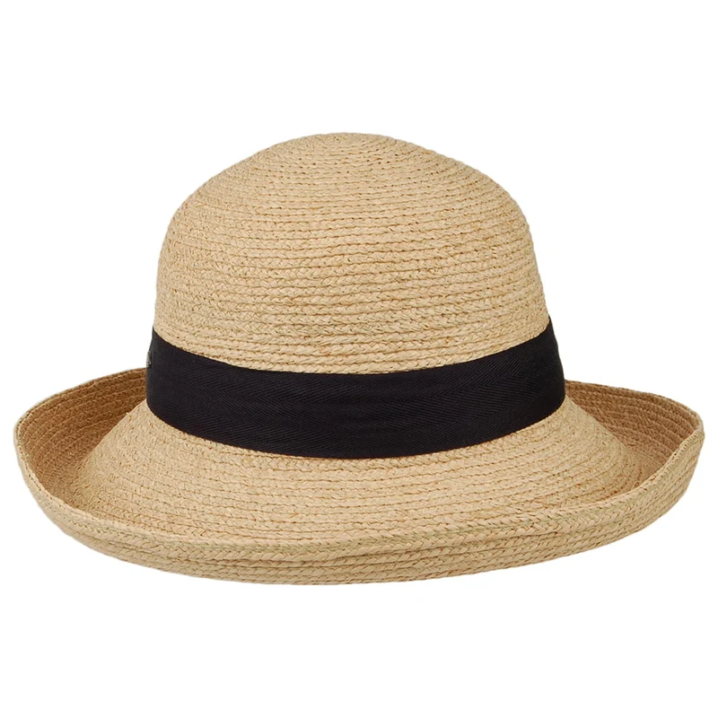 Chapeau Été en Raphia Tressage Fin Ravello naturel SCALA