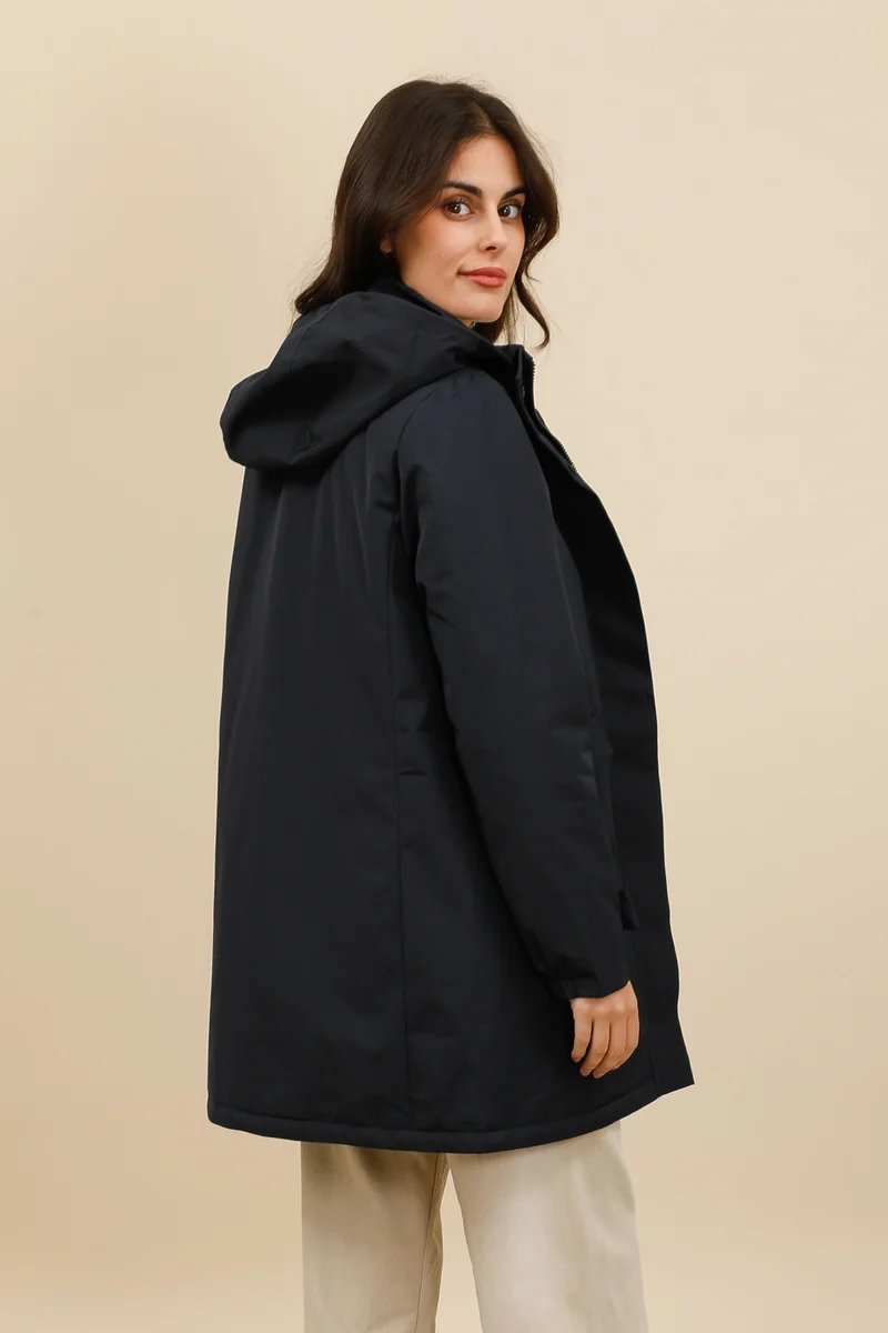 Veste imperméable longue mi-saison