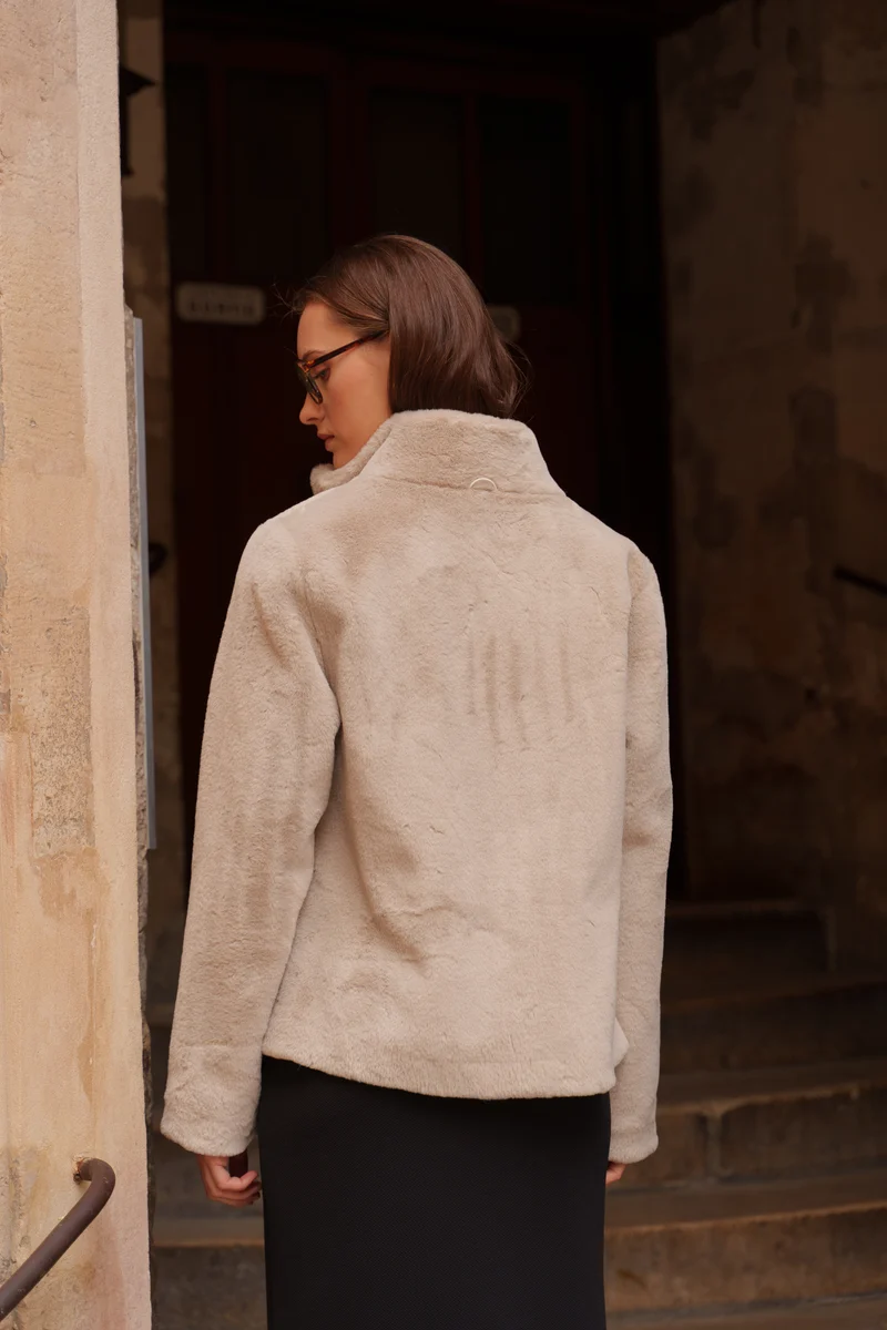 Veste fourrure - 3 en 1