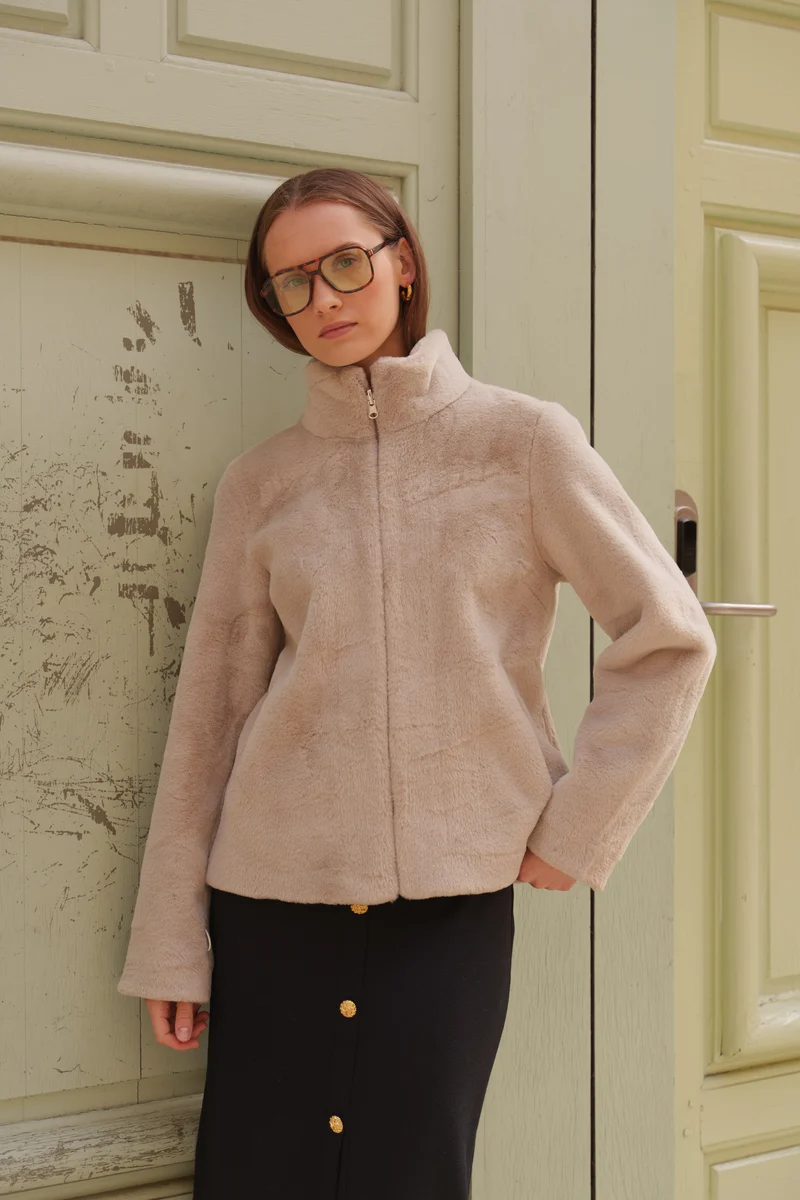 Veste fourrure - 3 en 1