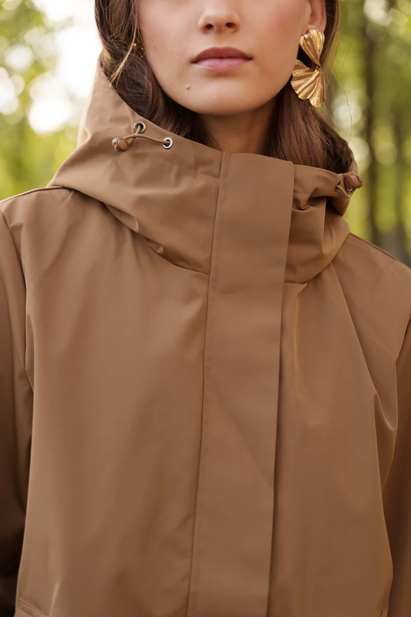 Parka imperméable courte - 3 en 1