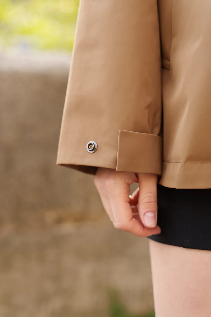 Parka imperméable courte - 3 en 1
