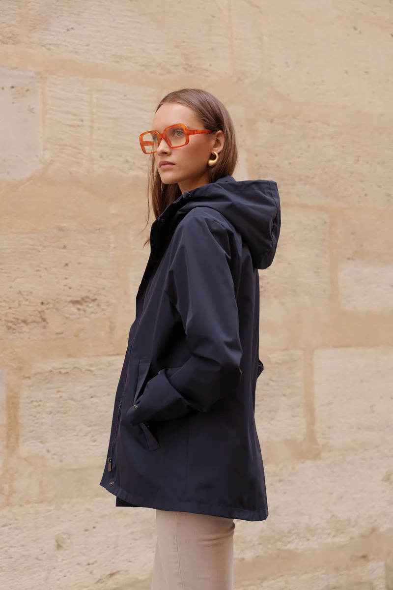 Parka imperméable courte - 3 en 1