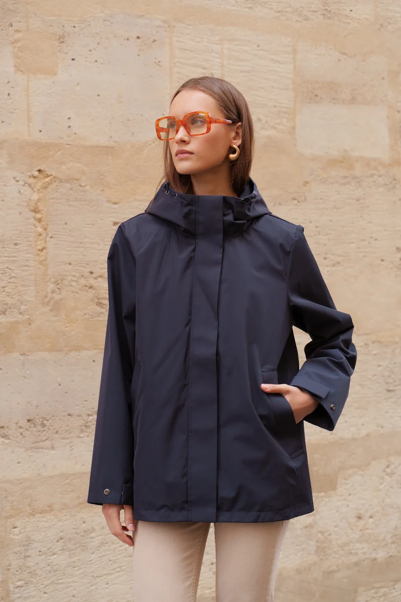 Parka imperméable courte - 3 en 1
