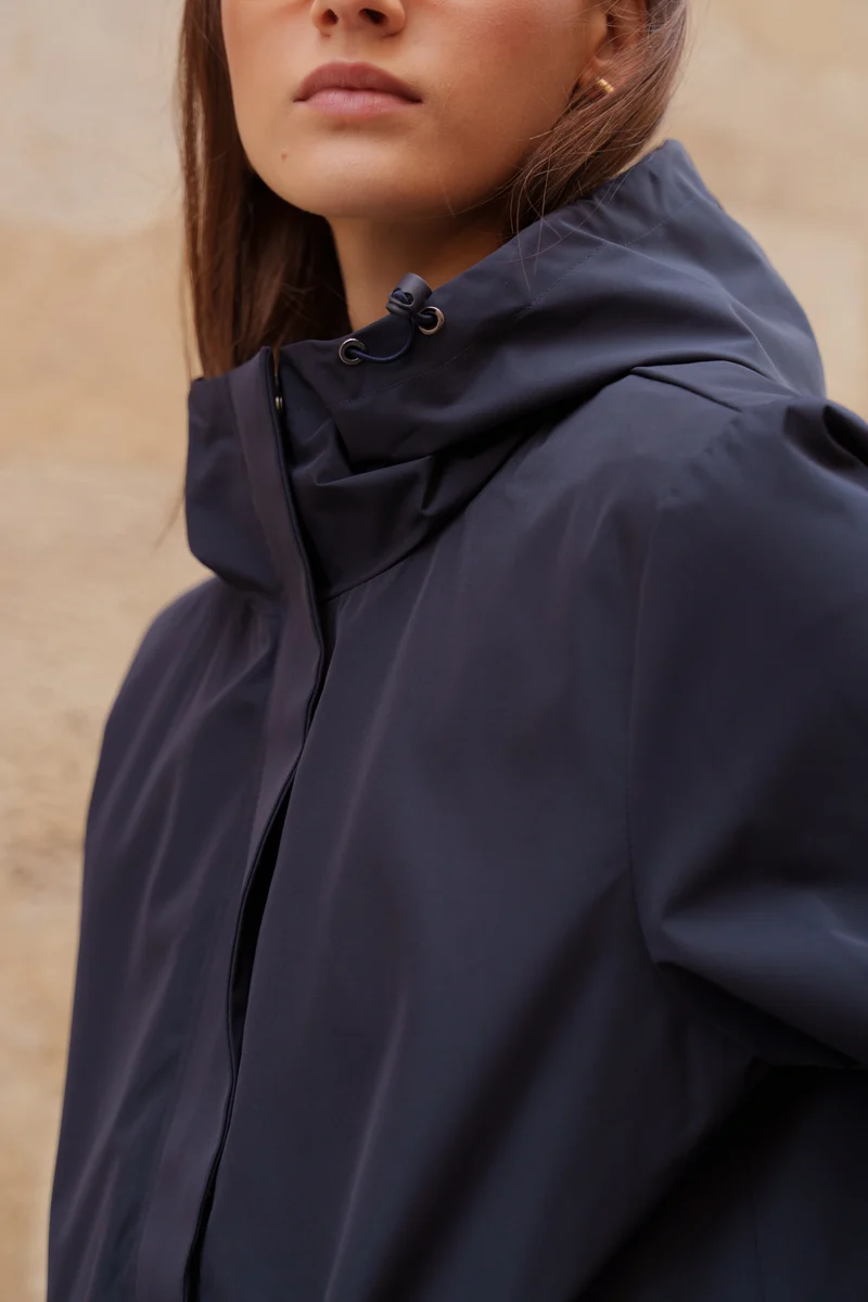 Parka imperméable courte - 3 en 1