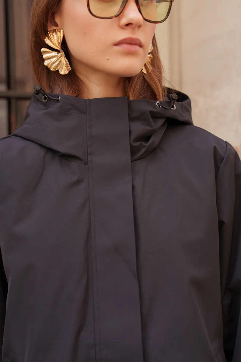 Parka imperméable courte - 3 en 1