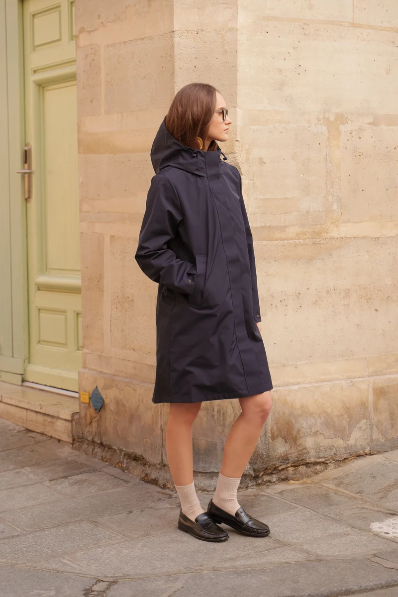 Parka imperméable longue - 3 en 1