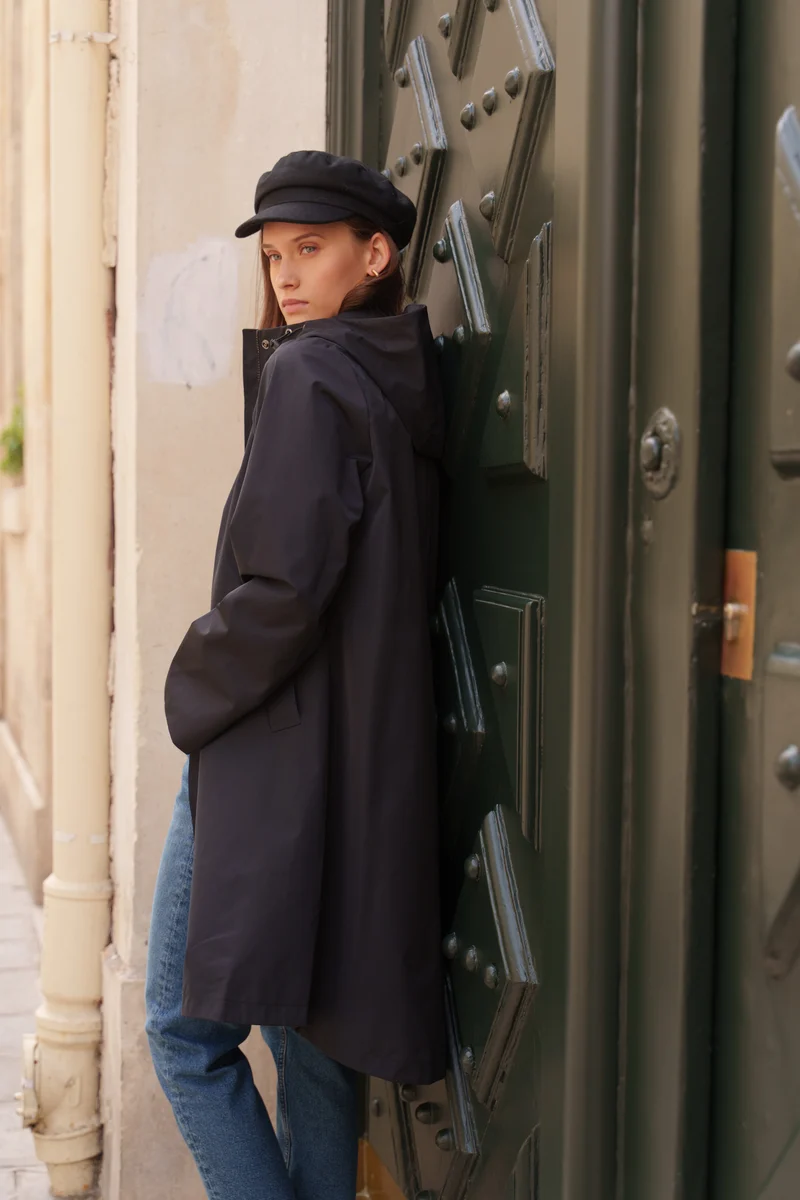 Parka imperméable longue - 3 en 1