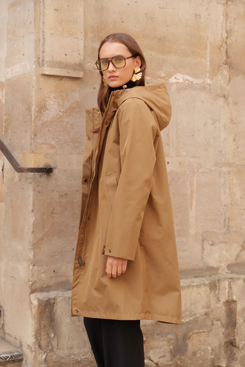 Parka imperméable longue - 3 en 1