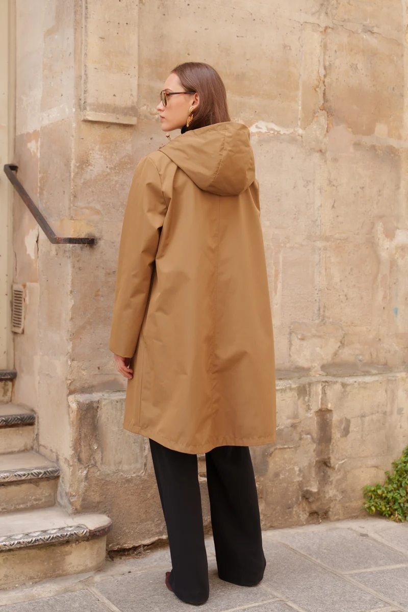 Parka imperméable longue - 3 en 1