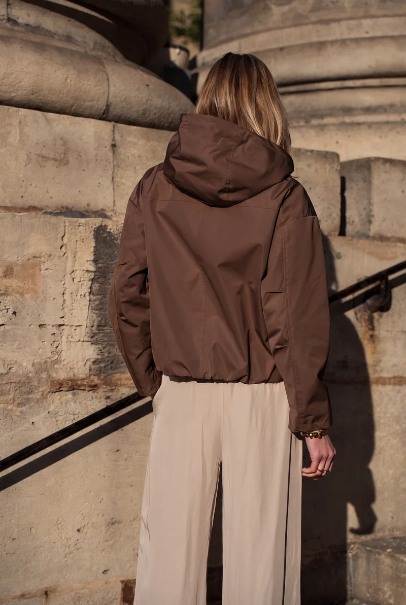 Veste imperméable à poches