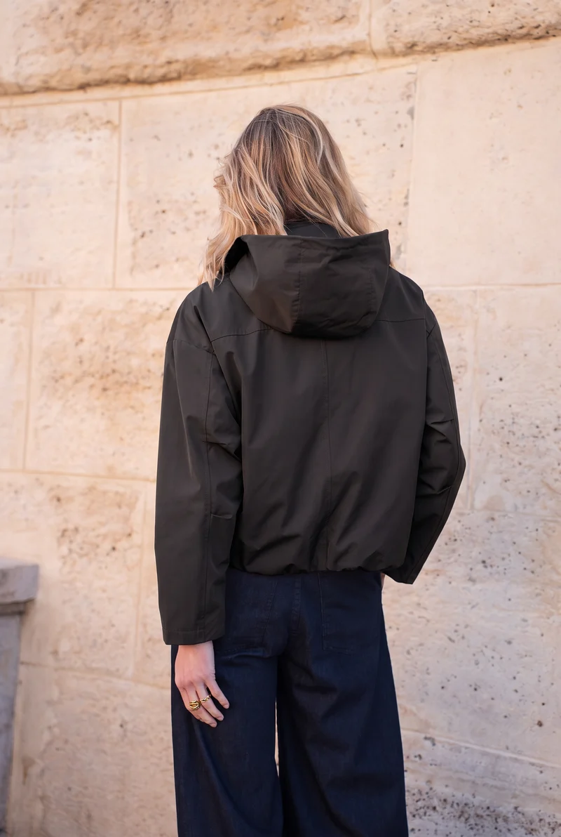 Veste imperméable à poches