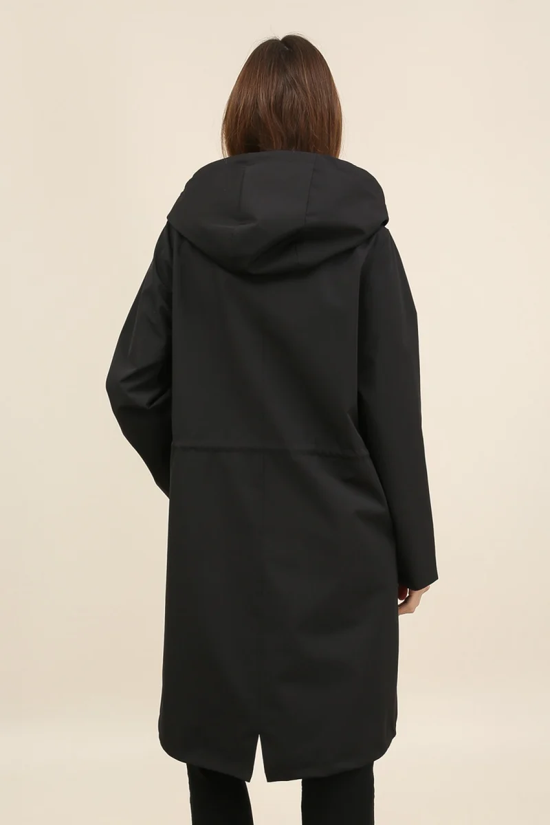 Parka imperméable longue maxi