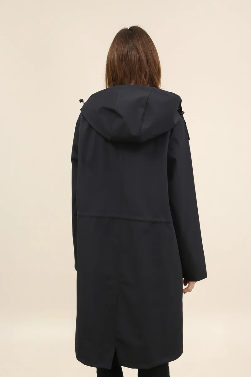 Parka imperméable longue maxi
