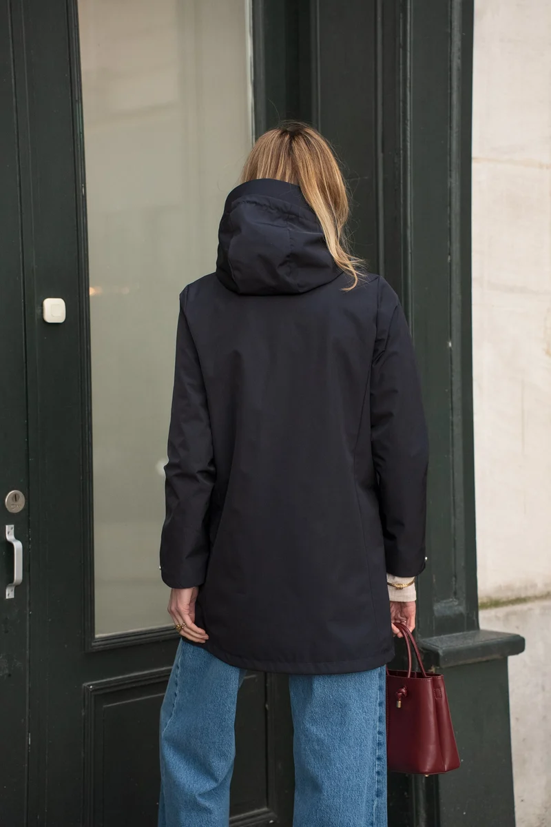 Parka imperméable longue 3/4