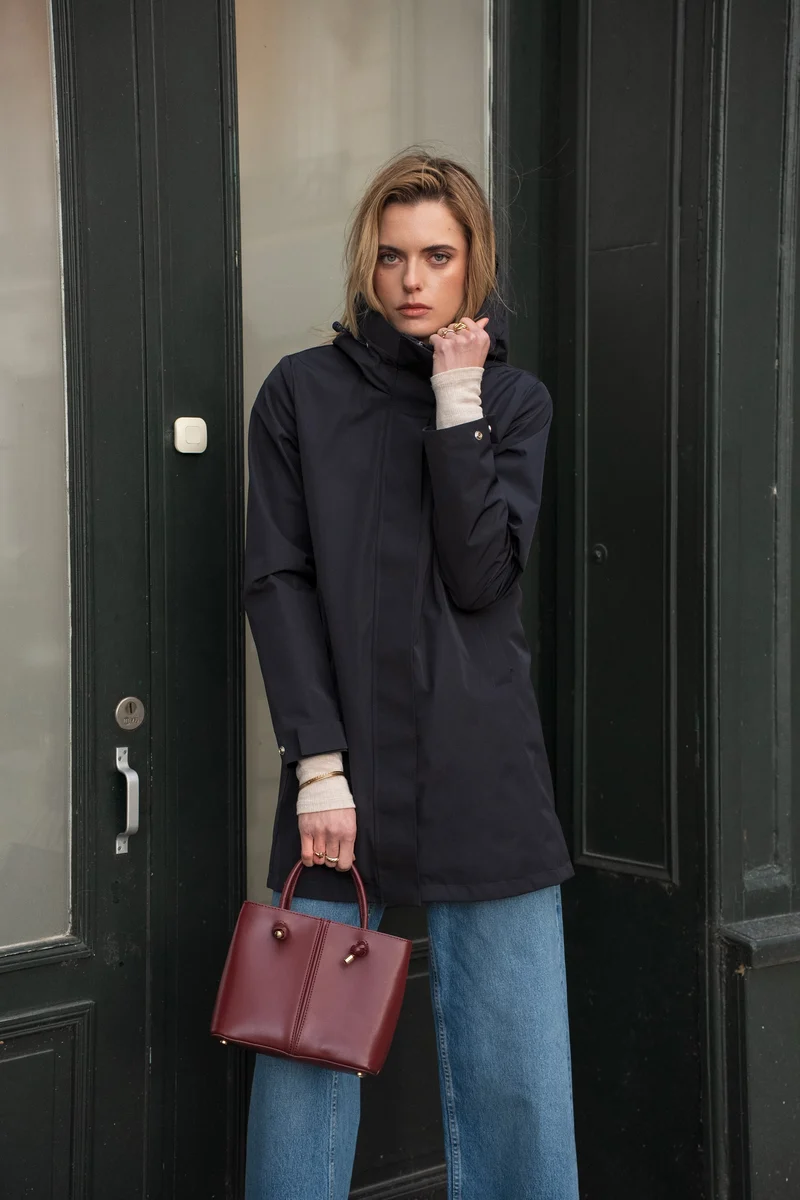 Parka imperméable longue 3/4