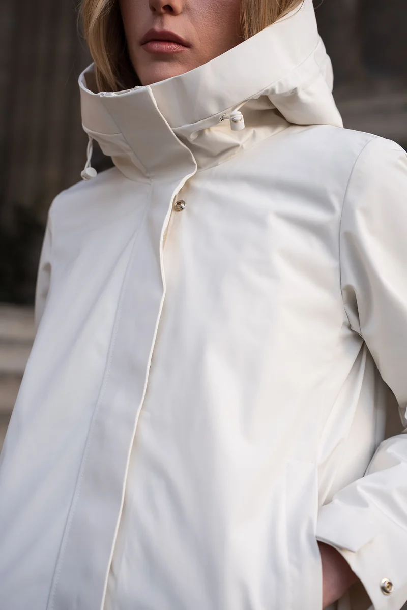 Parka imperméable longue 3/4