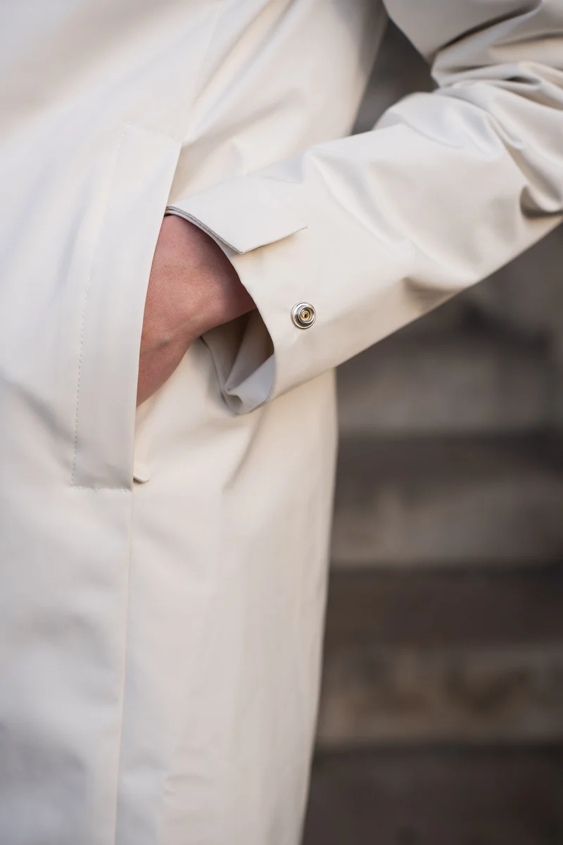 Parka imperméable longue 3/4
