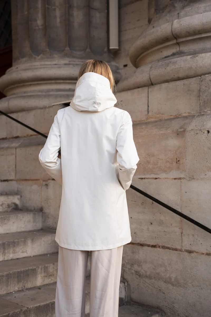 Parka imperméable longue 3/4
