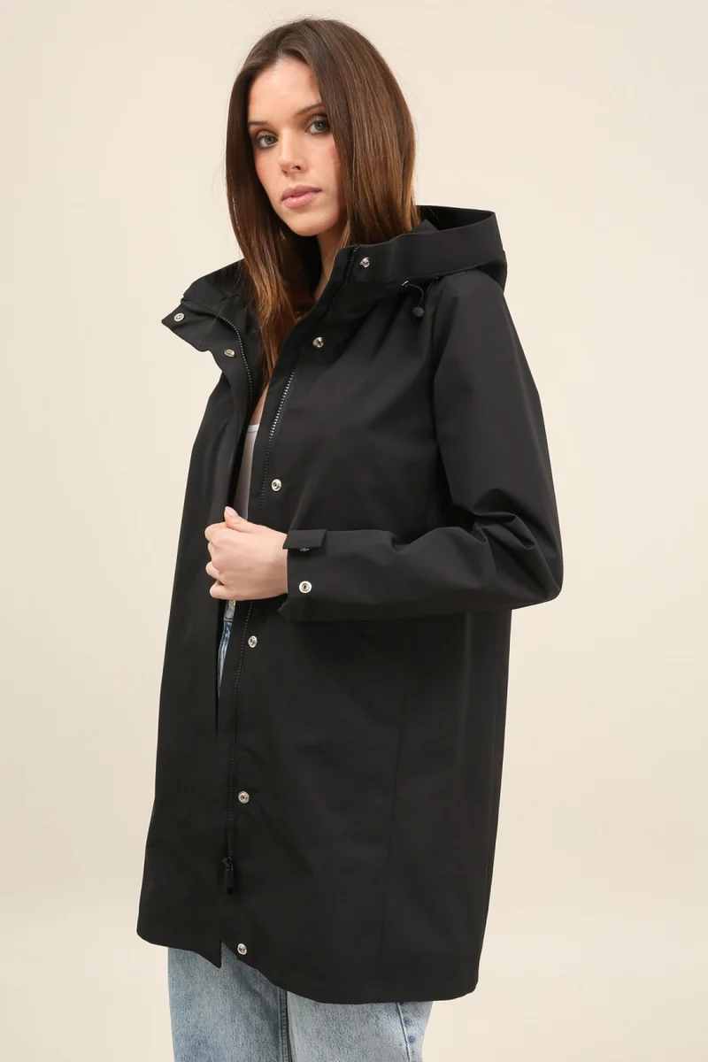 Parka imperméable longue 3/4