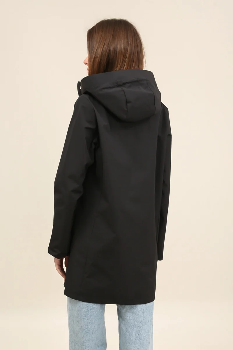 Parka imperméable longue 3/4