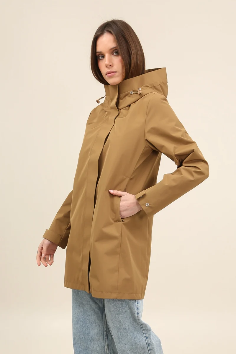 Parka imperméable longue 3/4