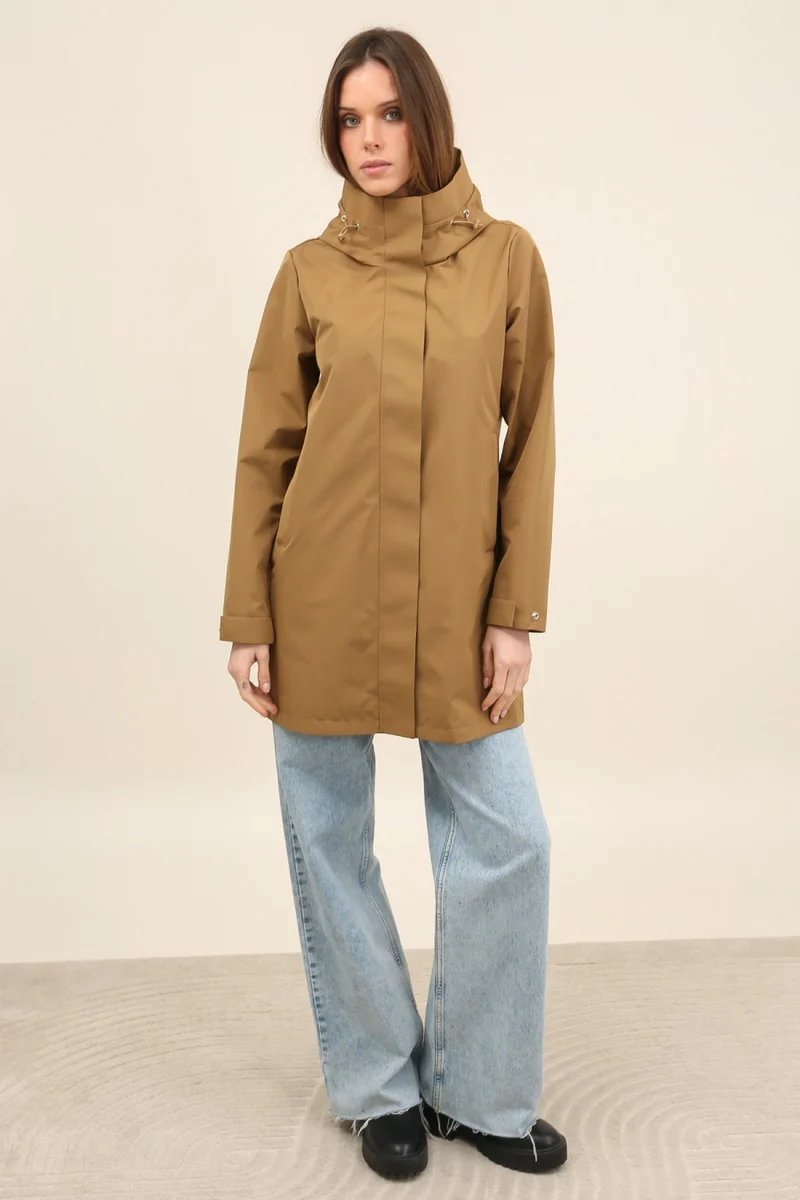 Parka imperméable longue 3/4