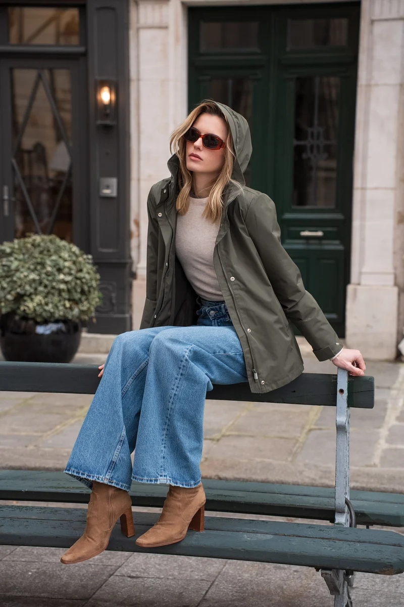 Parka imperméable courte