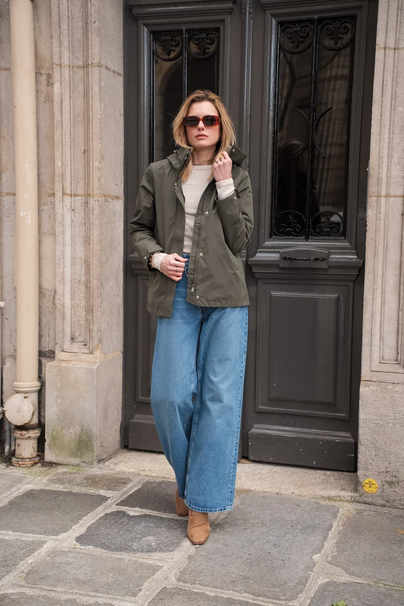 Parka imperméable courte
