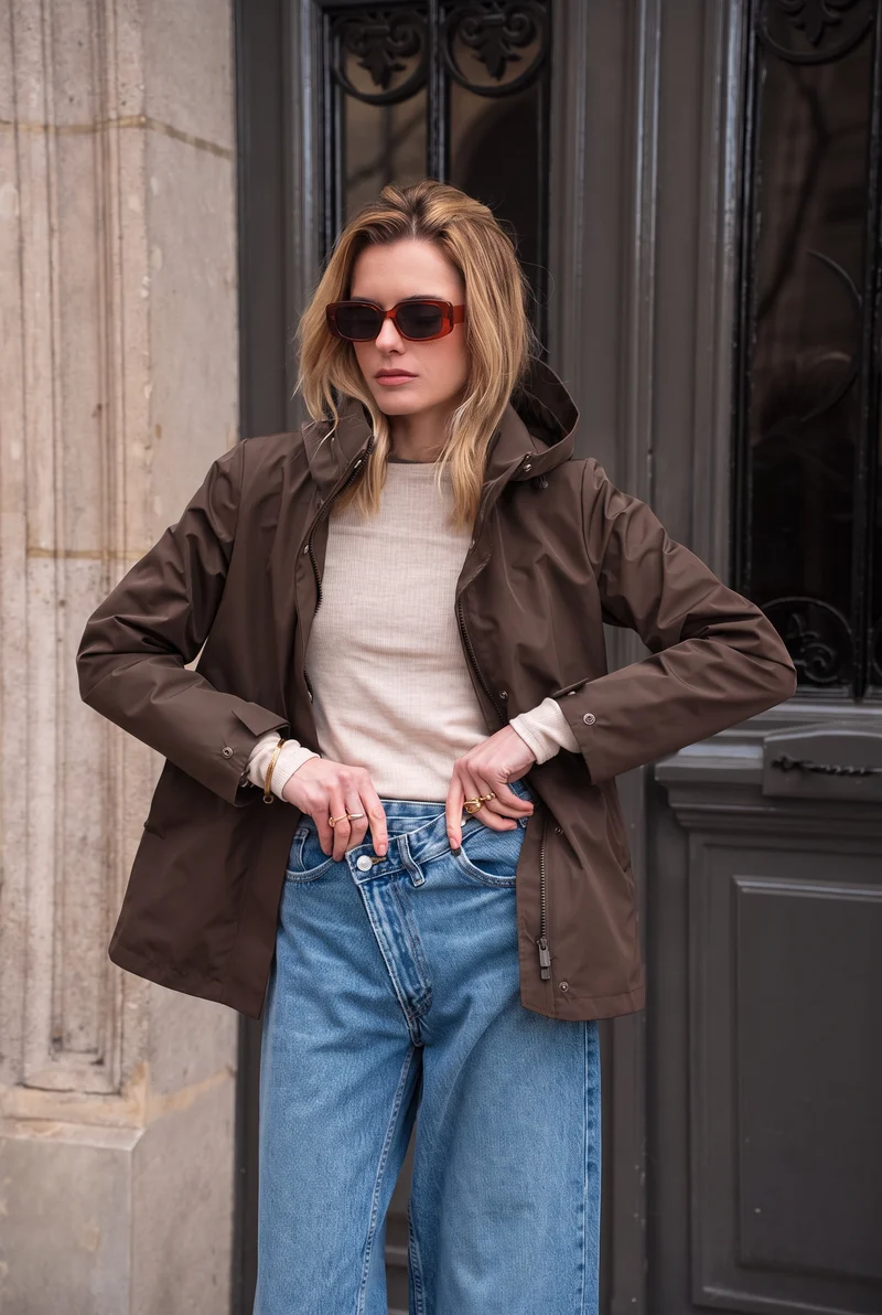 Parka imperméable courte
