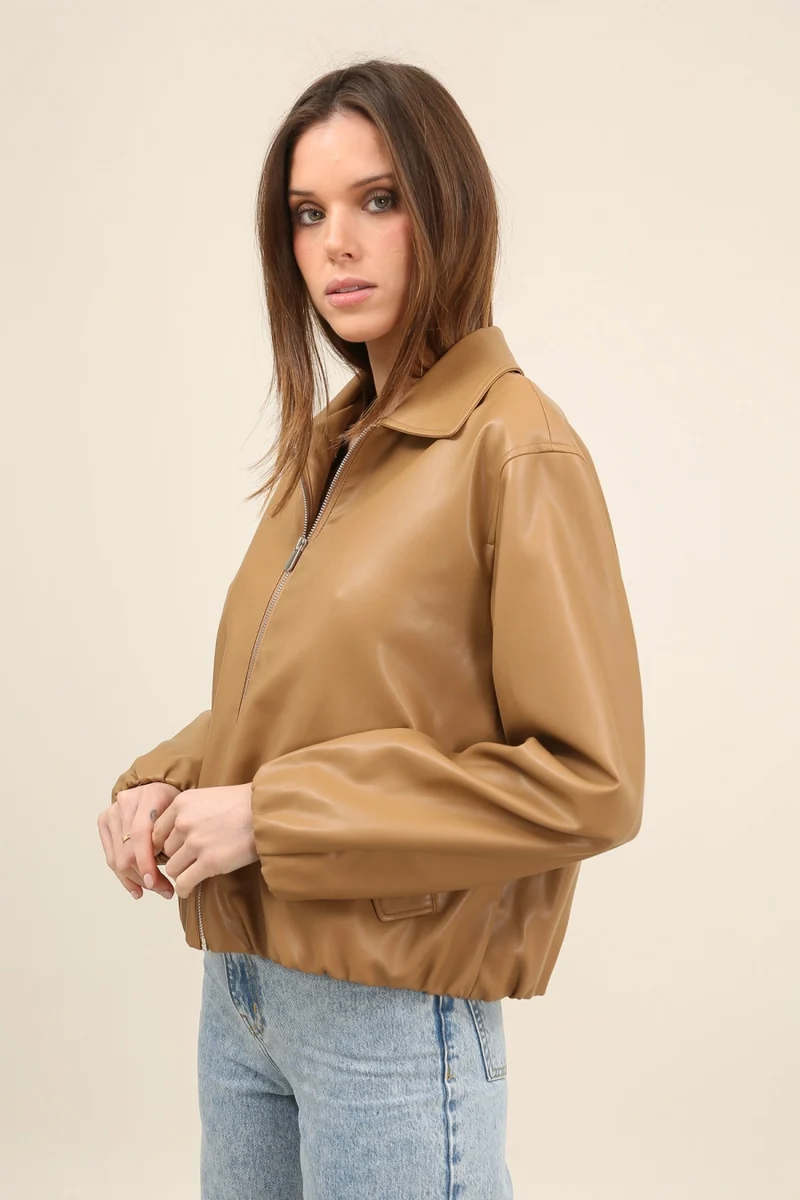 Veste similicuir