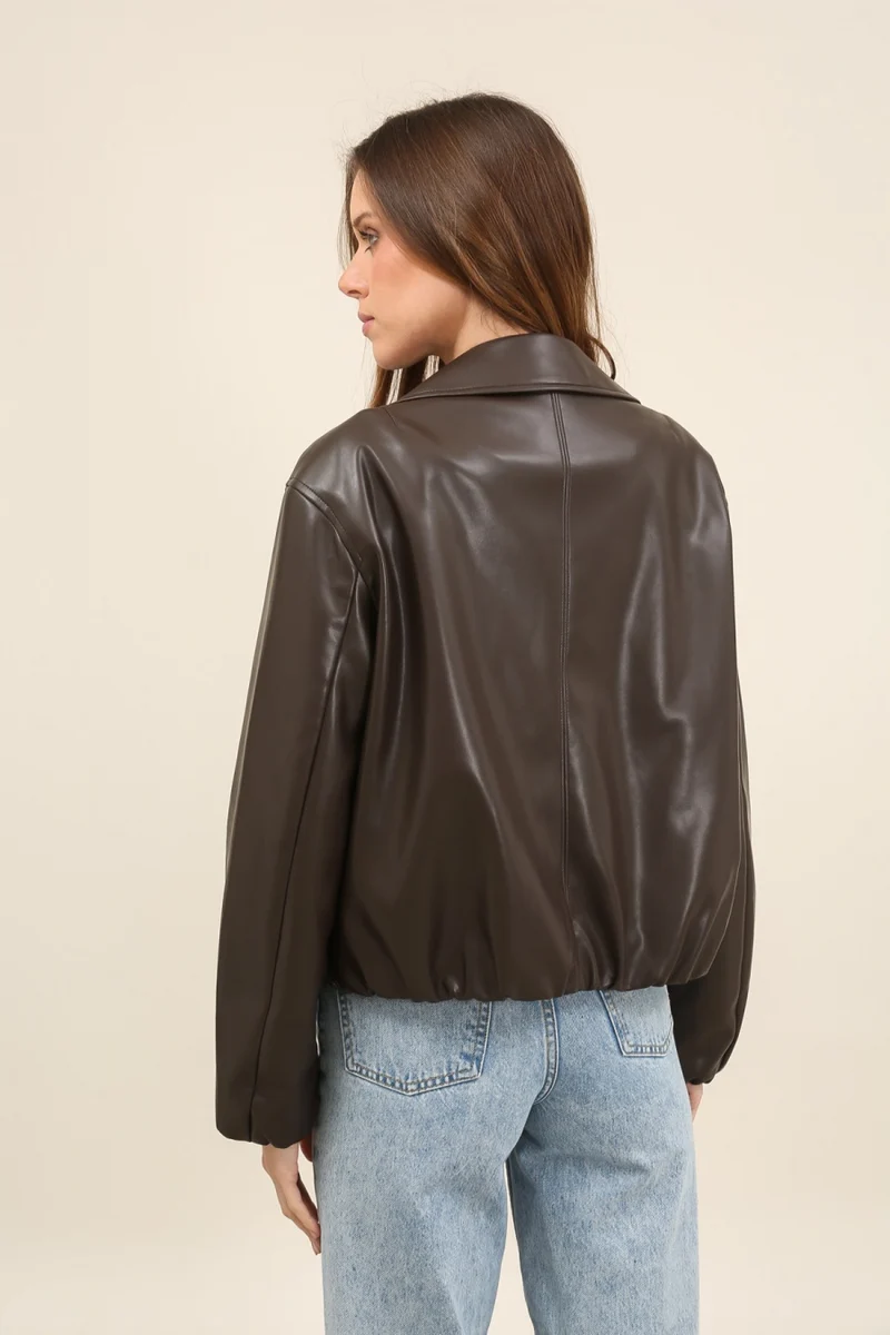 Veste similicuir