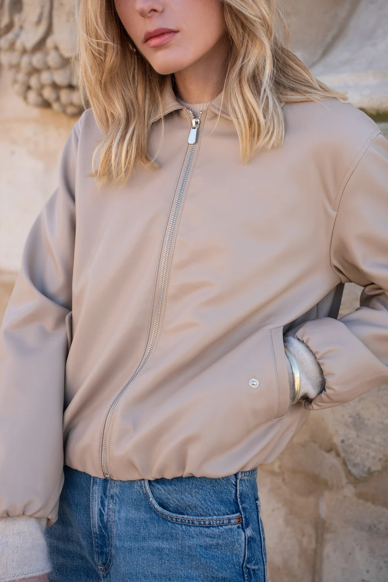 Veste similicuir