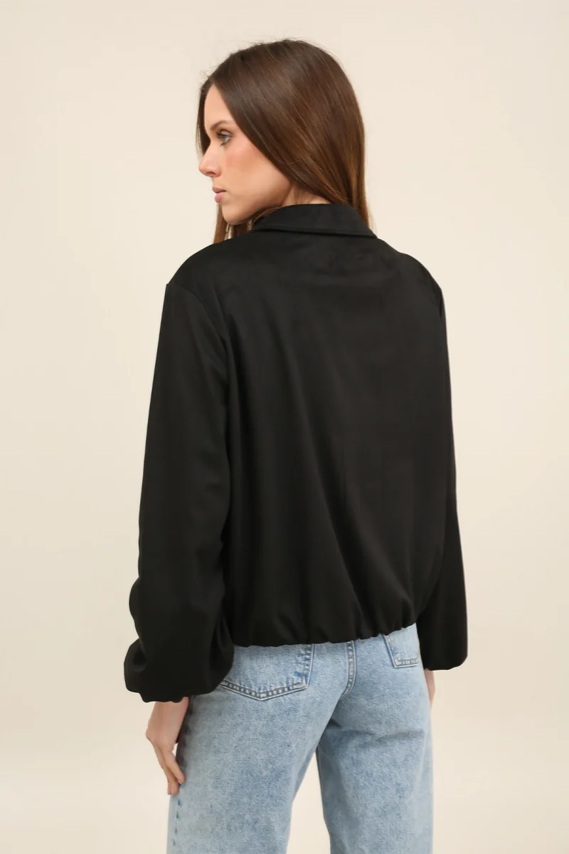 Veste suédine