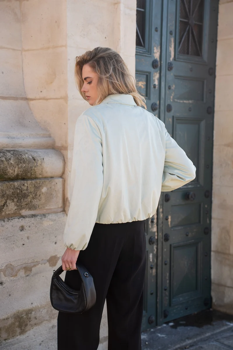 Veste suédine