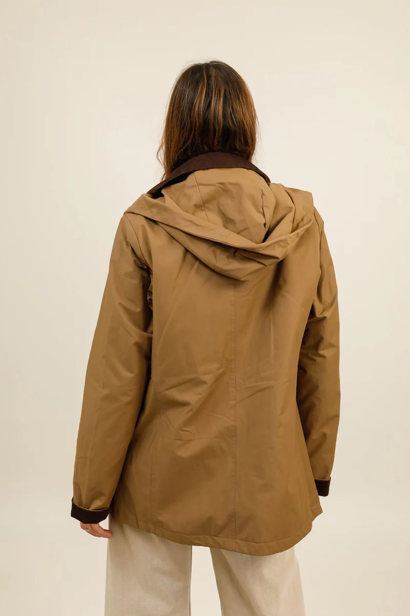 Parka coton fourrée