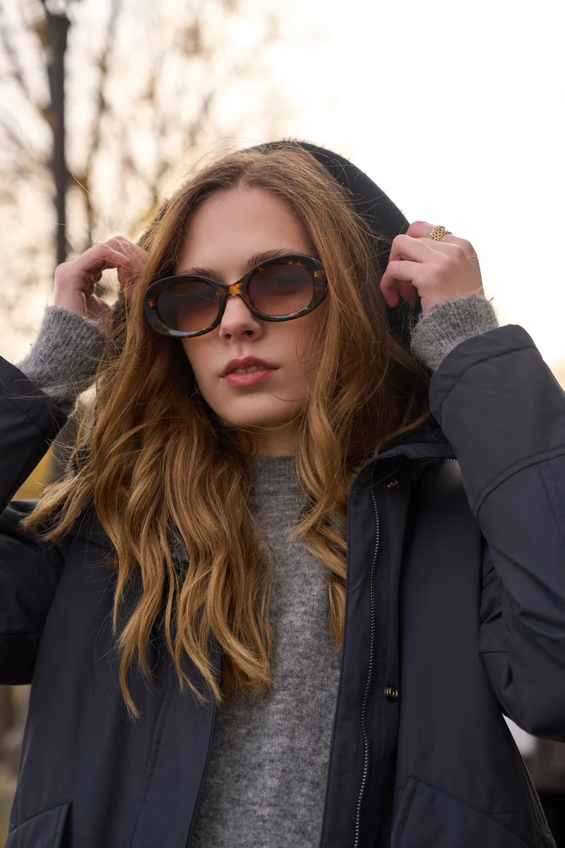 Parka fourrée courte