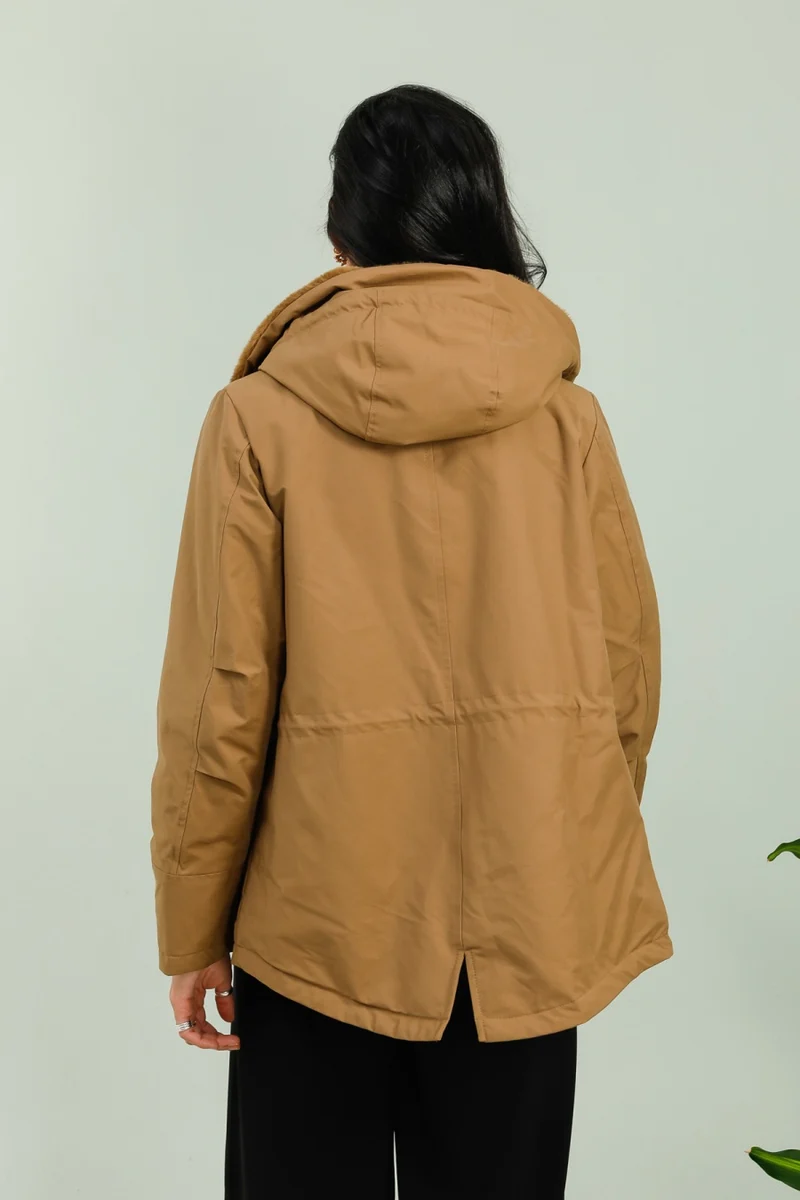 Parka fourrée courte