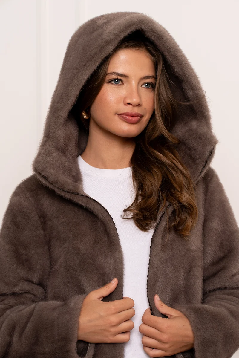 Veste fourrure
