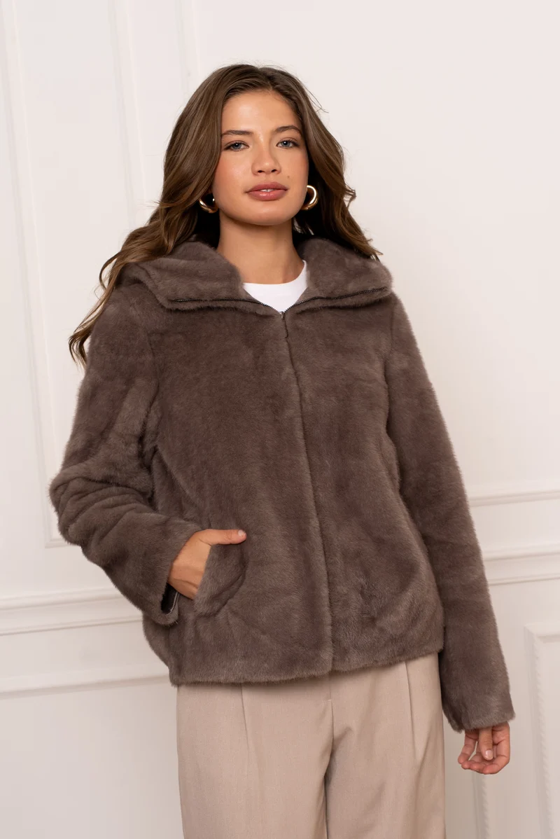Veste fourrure