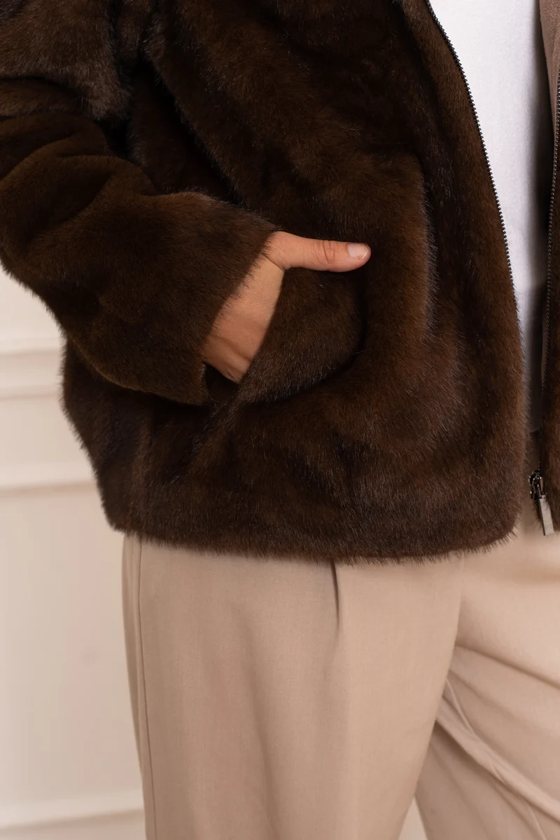 Veste fourrure