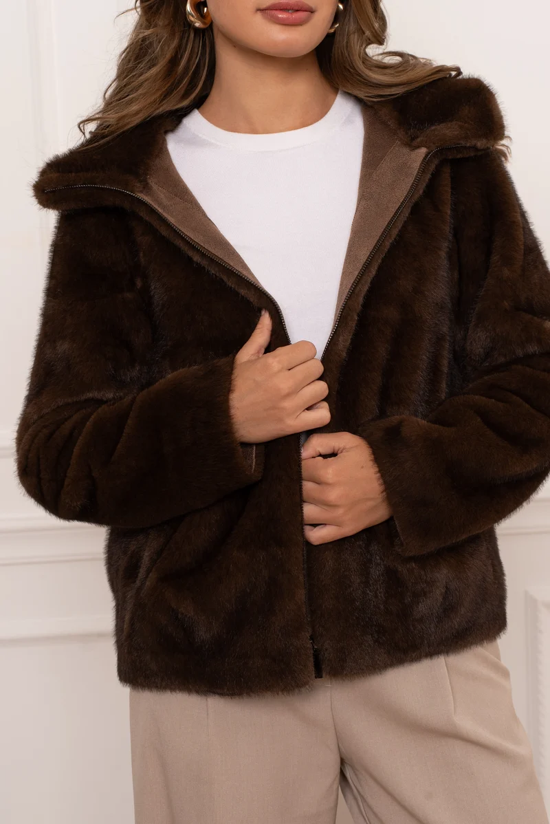 Veste fourrure