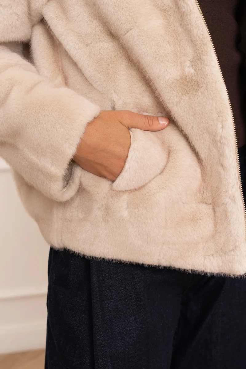Veste fourrure