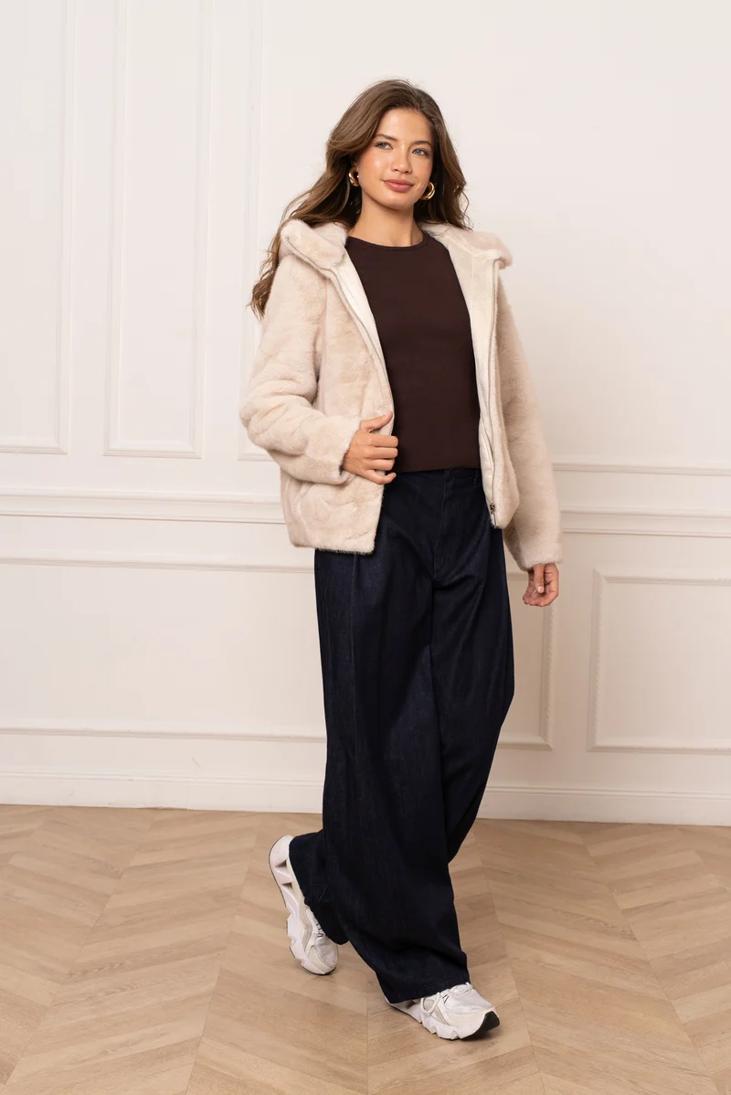 Veste fourrure