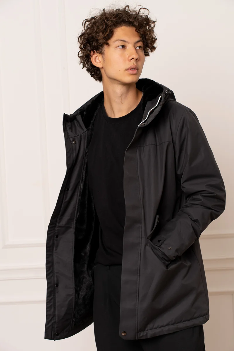 Parka fourrée