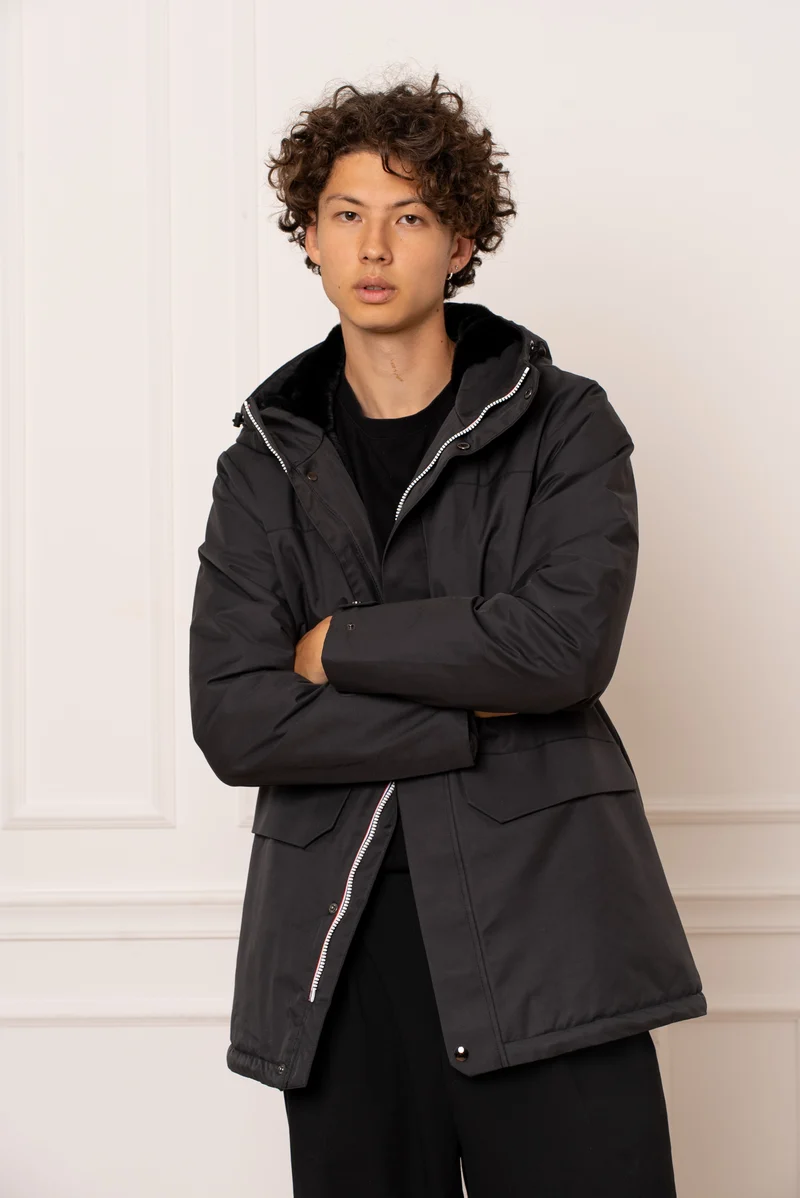 Parka fourrée