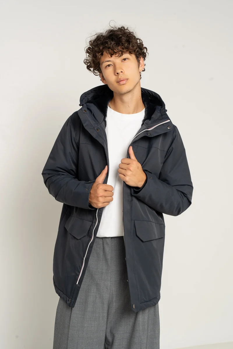 Parka fourrée