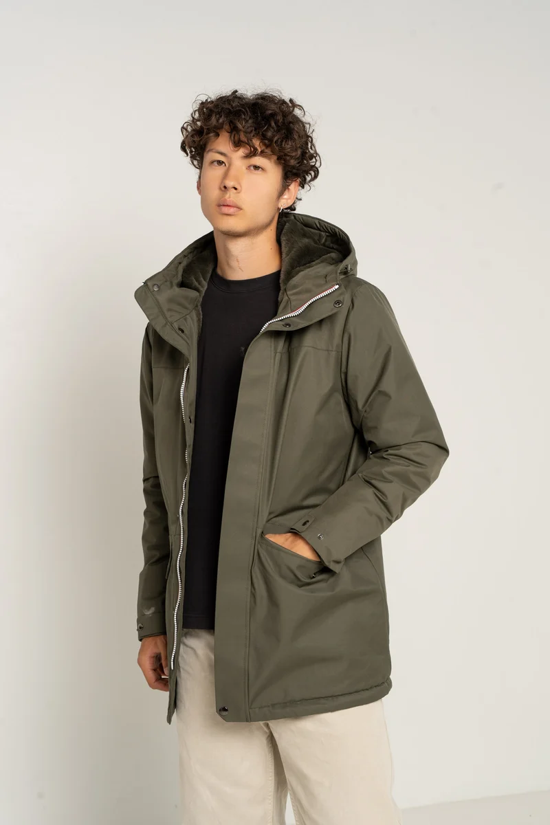 Parka fourrée