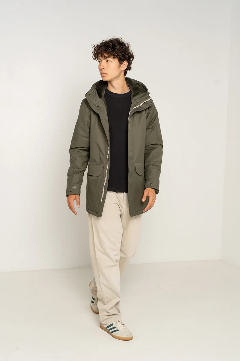 Parka fourrée
